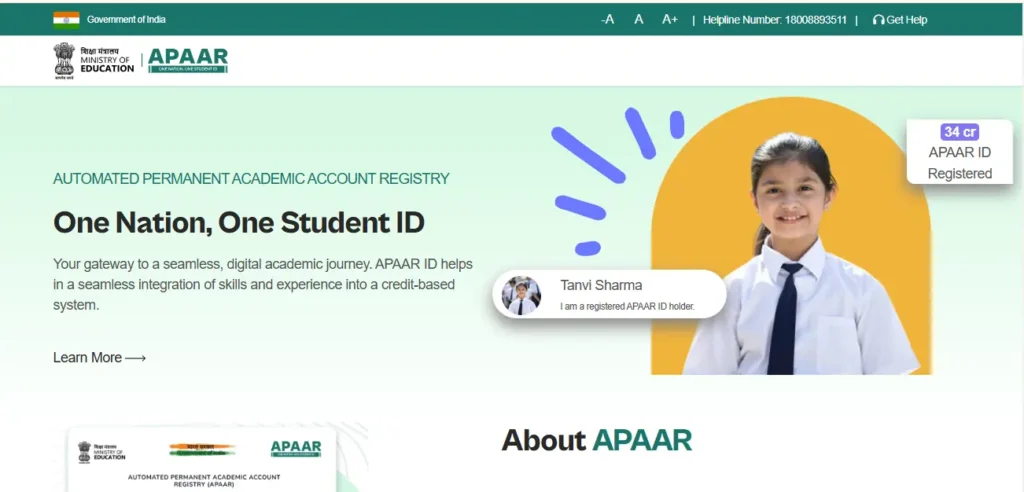 How To Apaar ID Card Apply Online 2024?